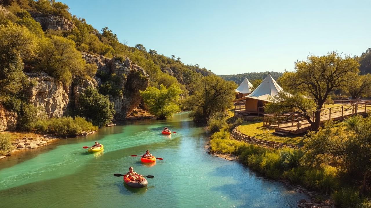 Spring on the Guadalupe River at Son's River Ranch